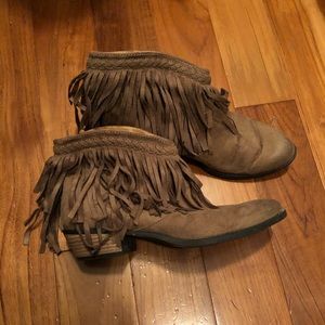 Fringe Booties